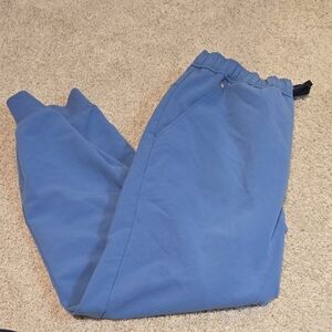 Figs Mens Light Blue Joggers. Size Medium Short